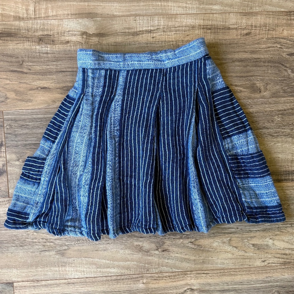Ace & Jig Boro Striped Mini Skirt
